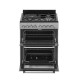 Thermogatz TGS 8001 IX Κουζίνα Υγραερίου & Ρεύματος 92lt με Εστίες Υγραερίου & Ρεύματος Π60εκ. Inox